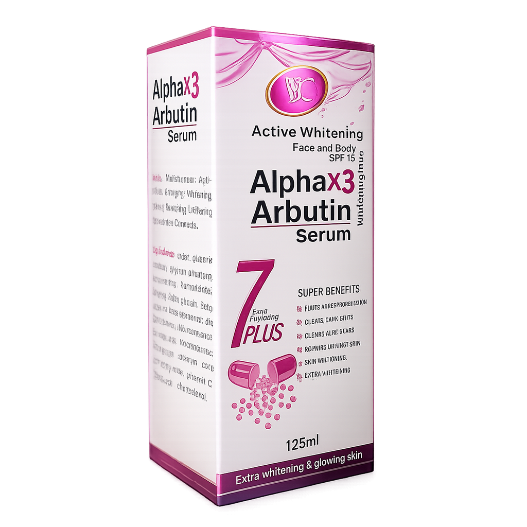 Alpha x3 Arbutin Brightening Serum 125ml – Dark Spot Corrector & Even Skin Tone