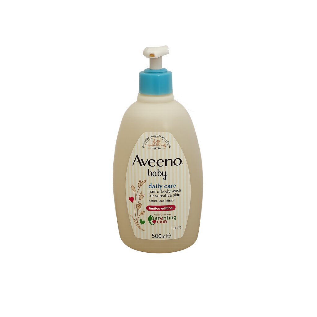 Aveeno Baby Daily Care Body Wash 500ml | Gentle Wash for Sensitive Baby Skin