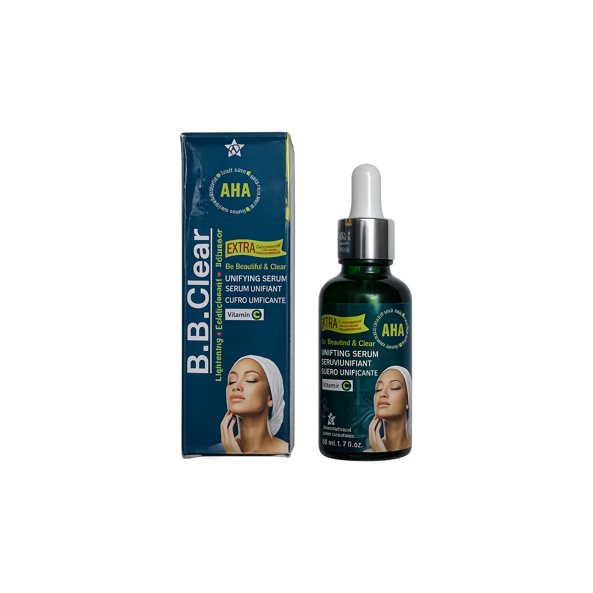B.B Clear AHA Unifying Face & Body Serum 30ml | Hydrating & Brightening Serum