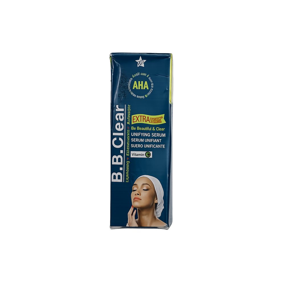 B.B Clear AHA Unifying Face & Body Serum 30ml | Hydrating & Brightening Serum