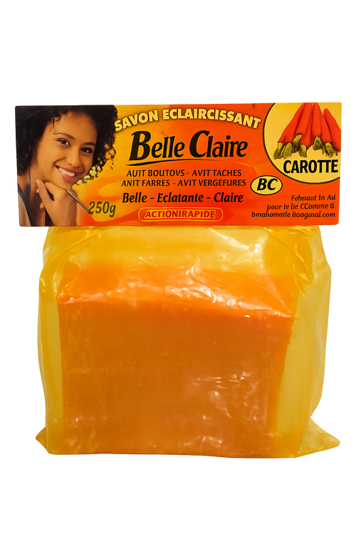 Belle Claire Carotte Brightening Carrot Soap – 250g