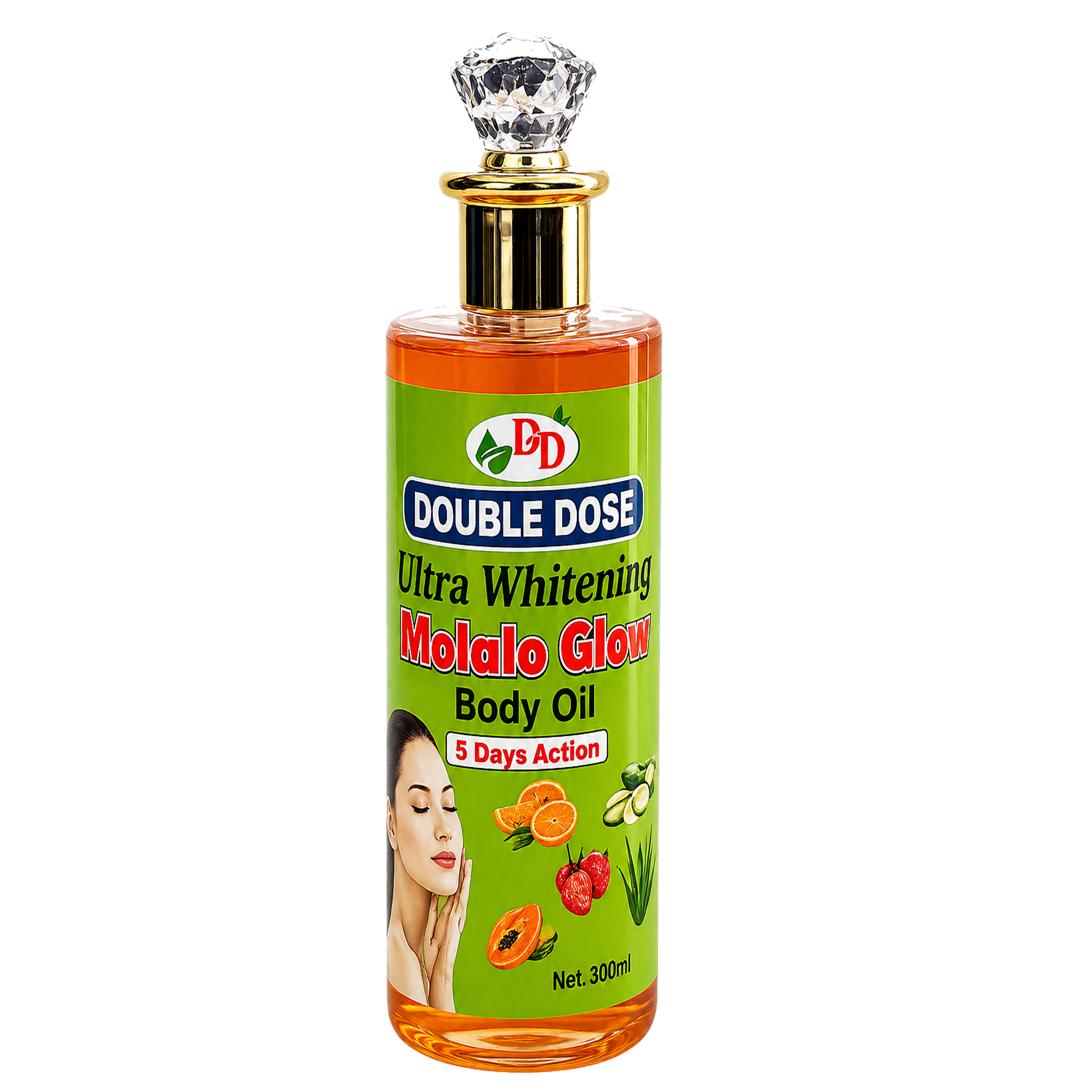 Double Dose Molato Glow Body Oil – 300ml