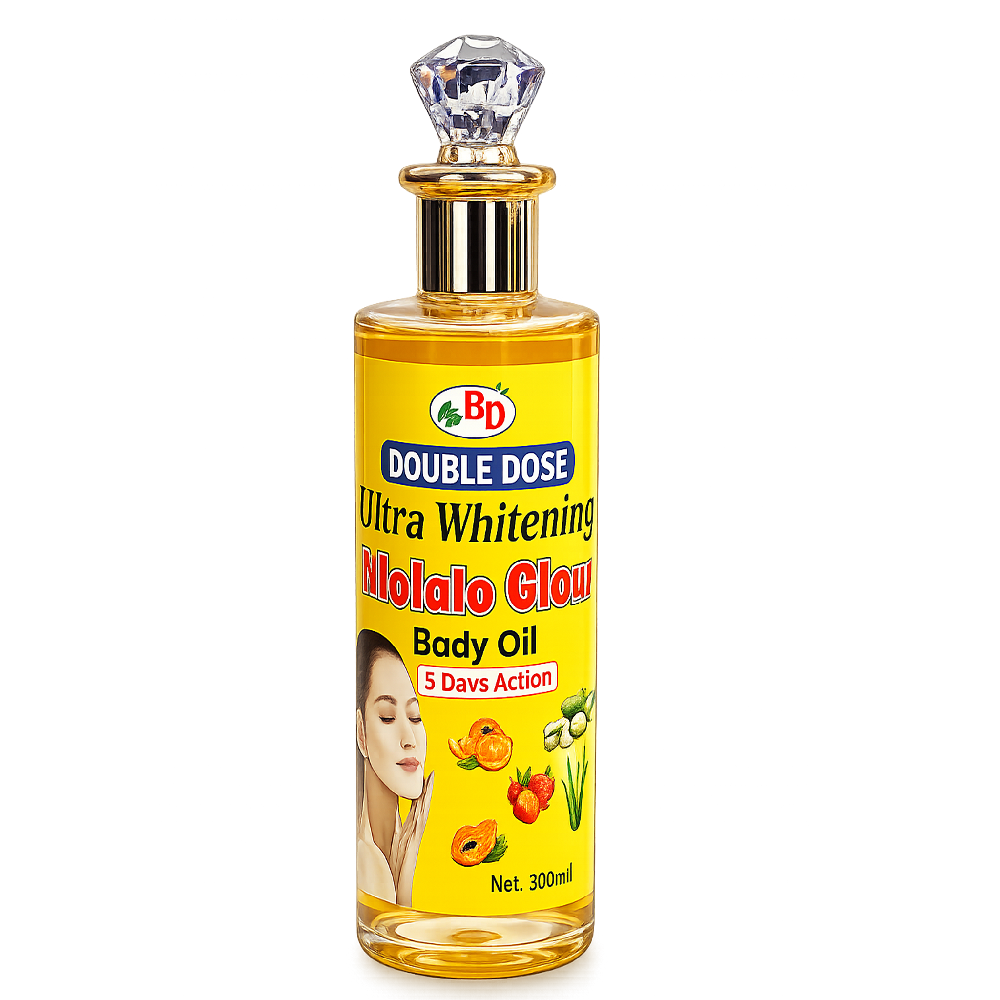 Double Dose Molato Glow 5 Days Action Body Oil 300ml