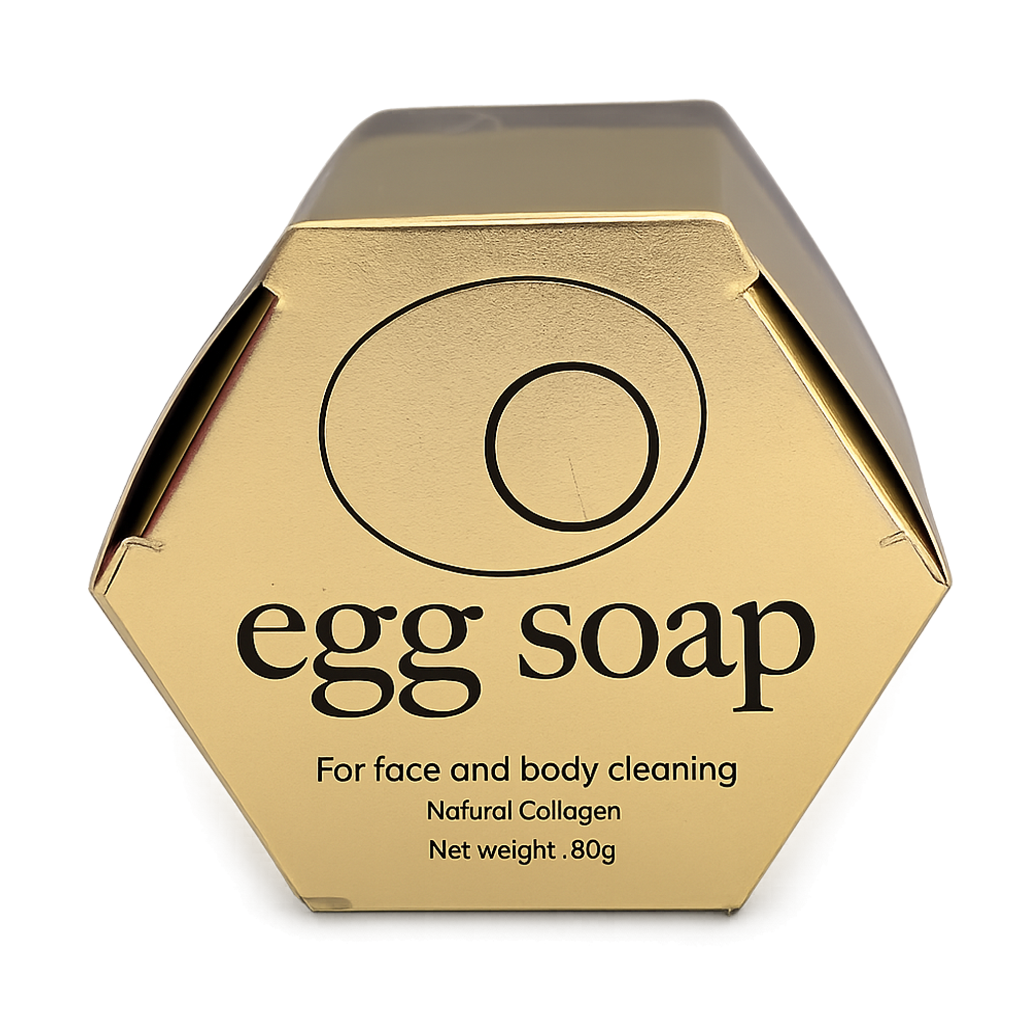 Egg Collagen Soap for Face & Body Cleansing 80g – Deep Cleansing & Moisturizing Beauty Soap