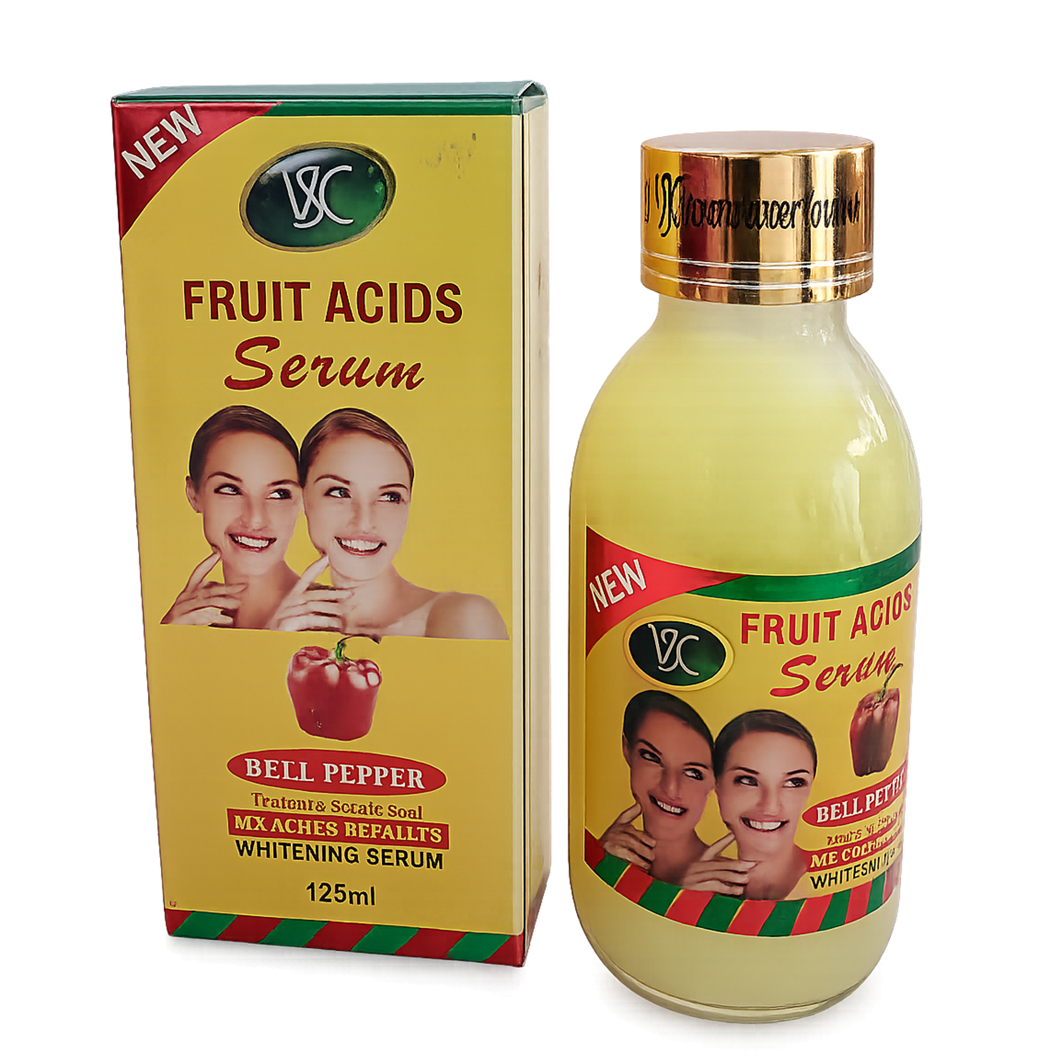 VSC Fruit Acid Vitamin C Serum with Bell Pepper 125ml | Brightening & Even Skin Tone Serum