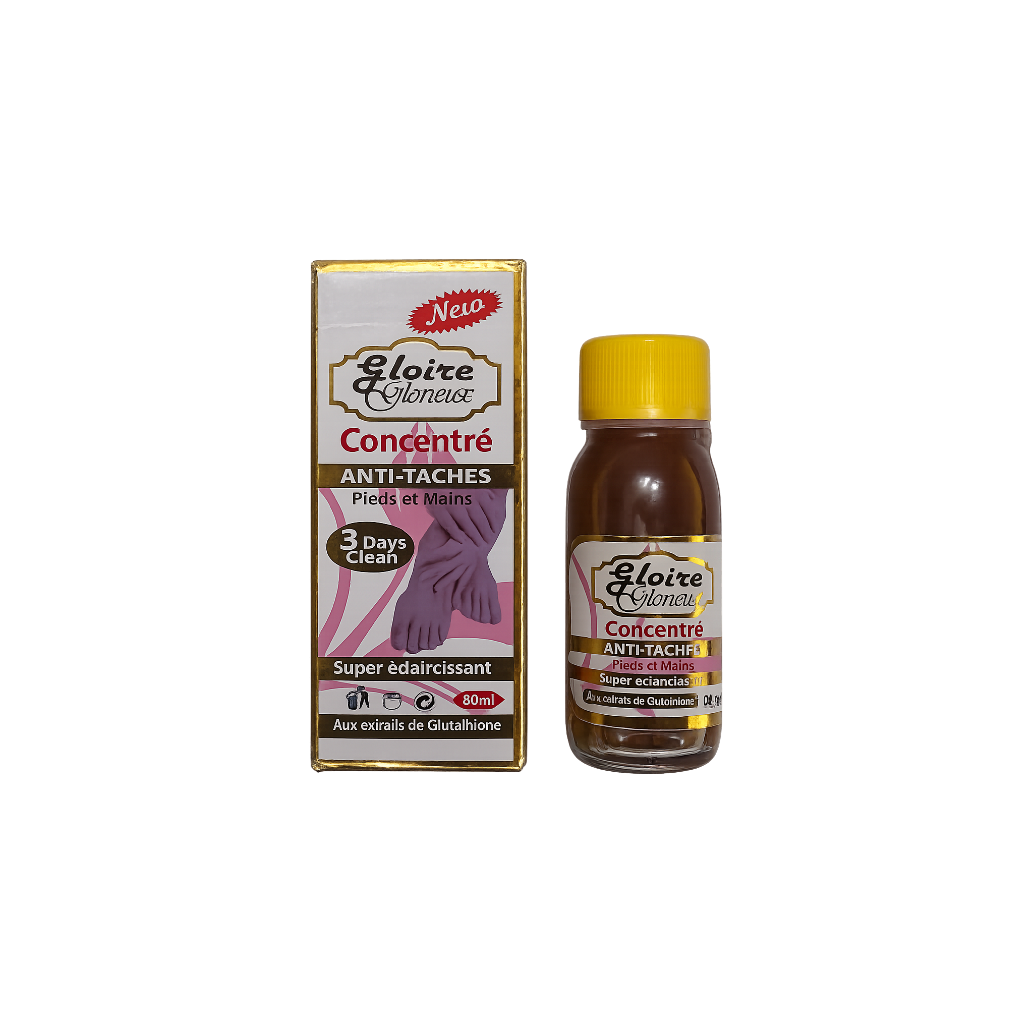 Gloire Glorieux Brightening Hand & Foot Serum 60ml | Moisturizing & Skin Care Treatment