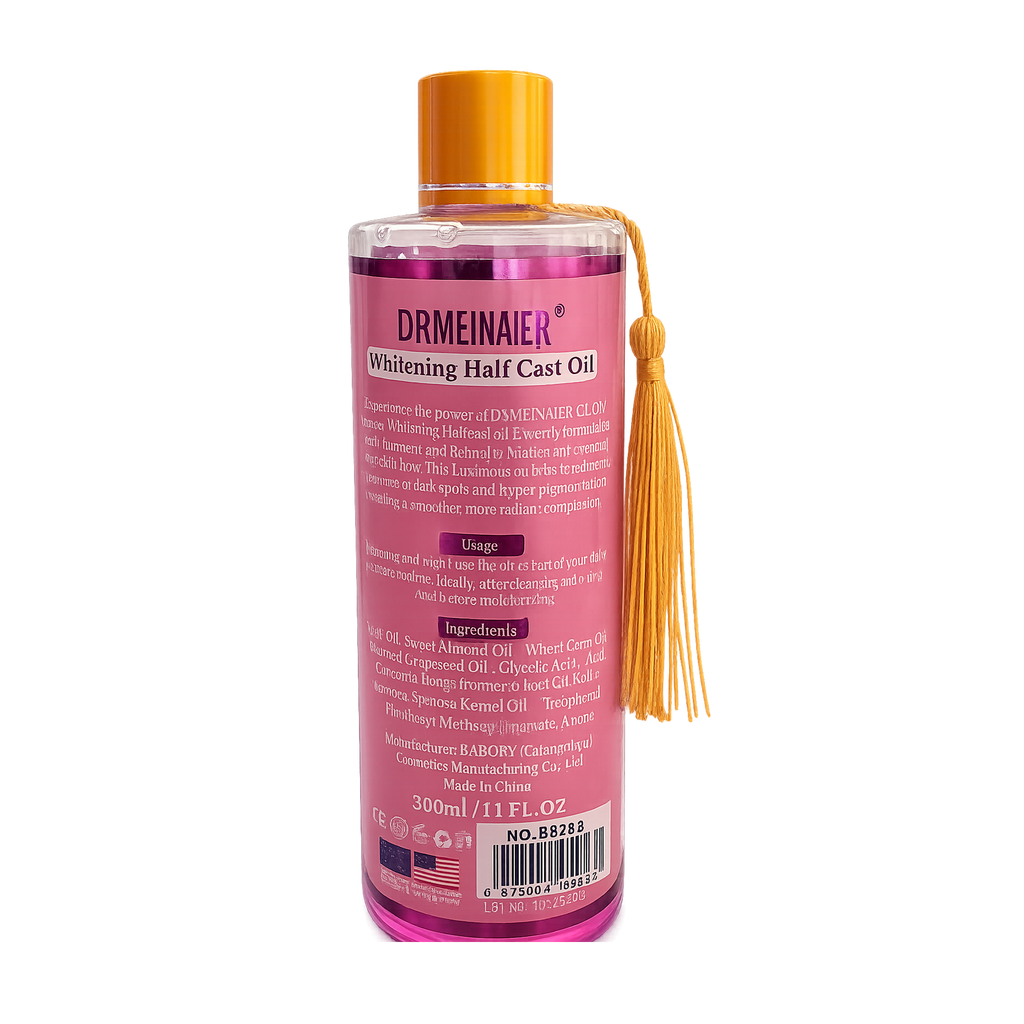 Glow Booster Brightening Body Oil with Turmeric & Retinol 300ml – Nourishing Glow Oil for Smooth, Radiant Skin