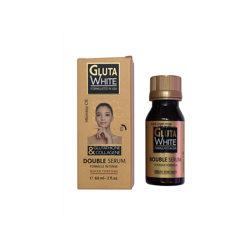 Gluta White Double Serum 60ml | Brightening & Hydrating Body Serum