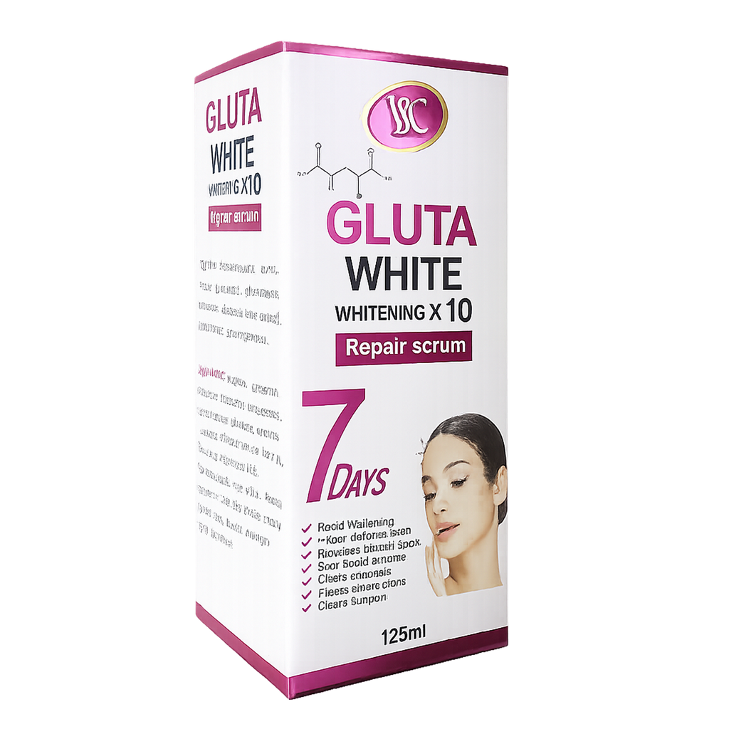 GLUTA White Serum x10 Skin Brightening Serum – Dark Spot Corrector & Even Skin Tone – 125ml