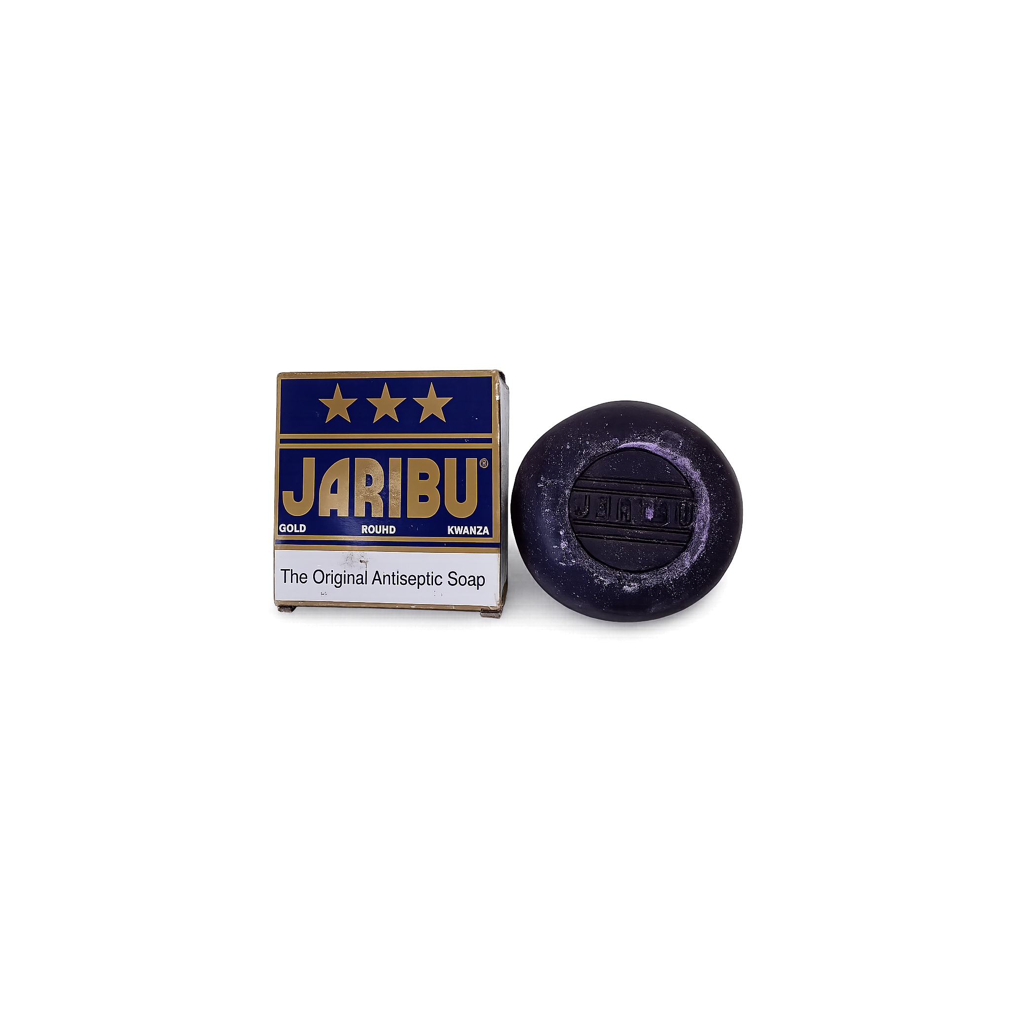 Jaribu Antiseptic Black Soap 100g – Deep Cleansing Face & Body Soap