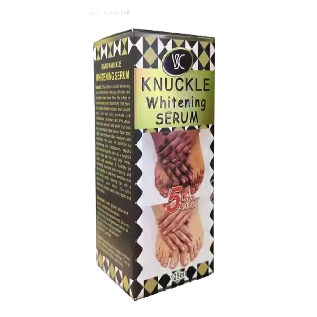Knuckle Whitening Serum 125ml | Dark Knuckles, Elbows, Knees & Underarm Brightening Serum
