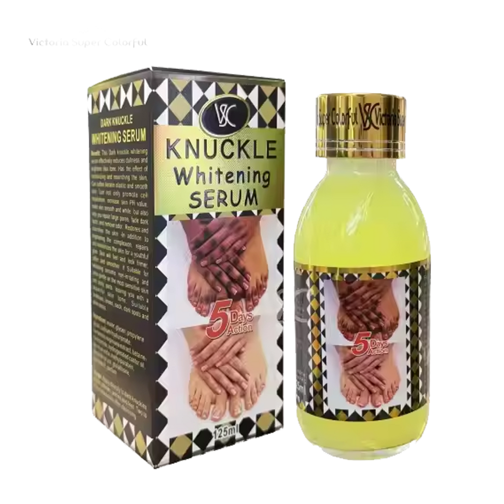 Knuckle Whitening Serum 125ml | Dark Knuckles, Elbows, Knees & Underarm Brightening Serum