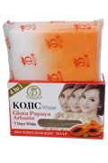 Kojic White Gluta Papaya Arbutin Soap – 4-in-1 Skin Care Soap