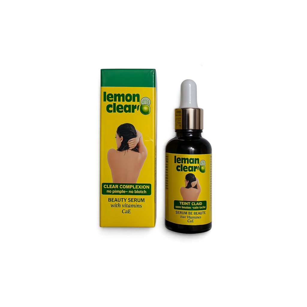 Lemon Clear Beauty Body Serum 30ml | Brightening & Hydrating Body Serum