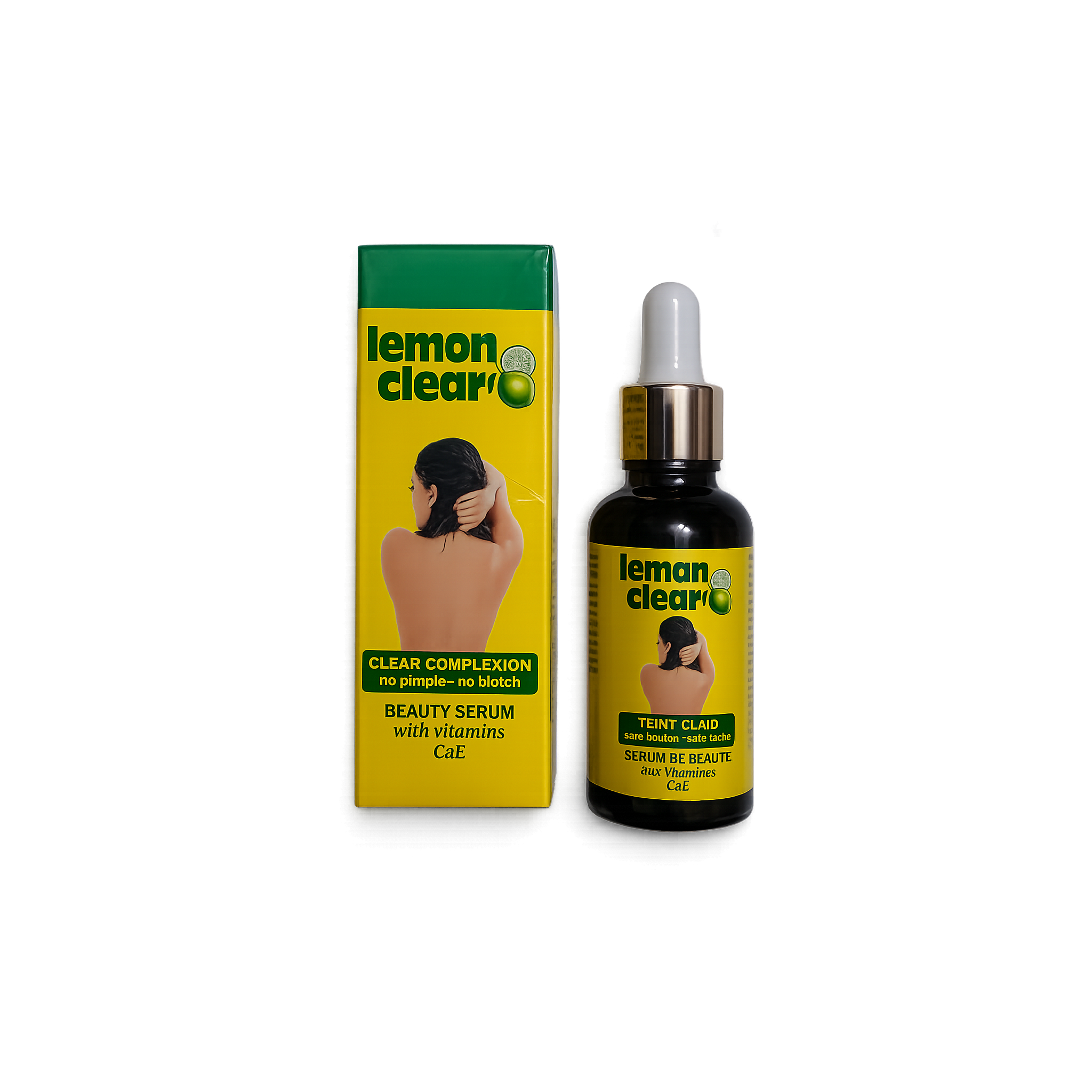 Lemon Clear Beauty Body Serum 30ml | Brightening & Hydrating Body Serum