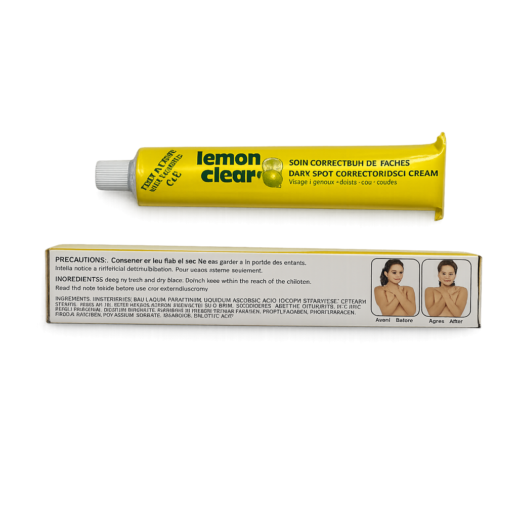 Lemon Clear Dark Spots Corrector Cream | Moisturizing Face Cream for Even-Looking Skin