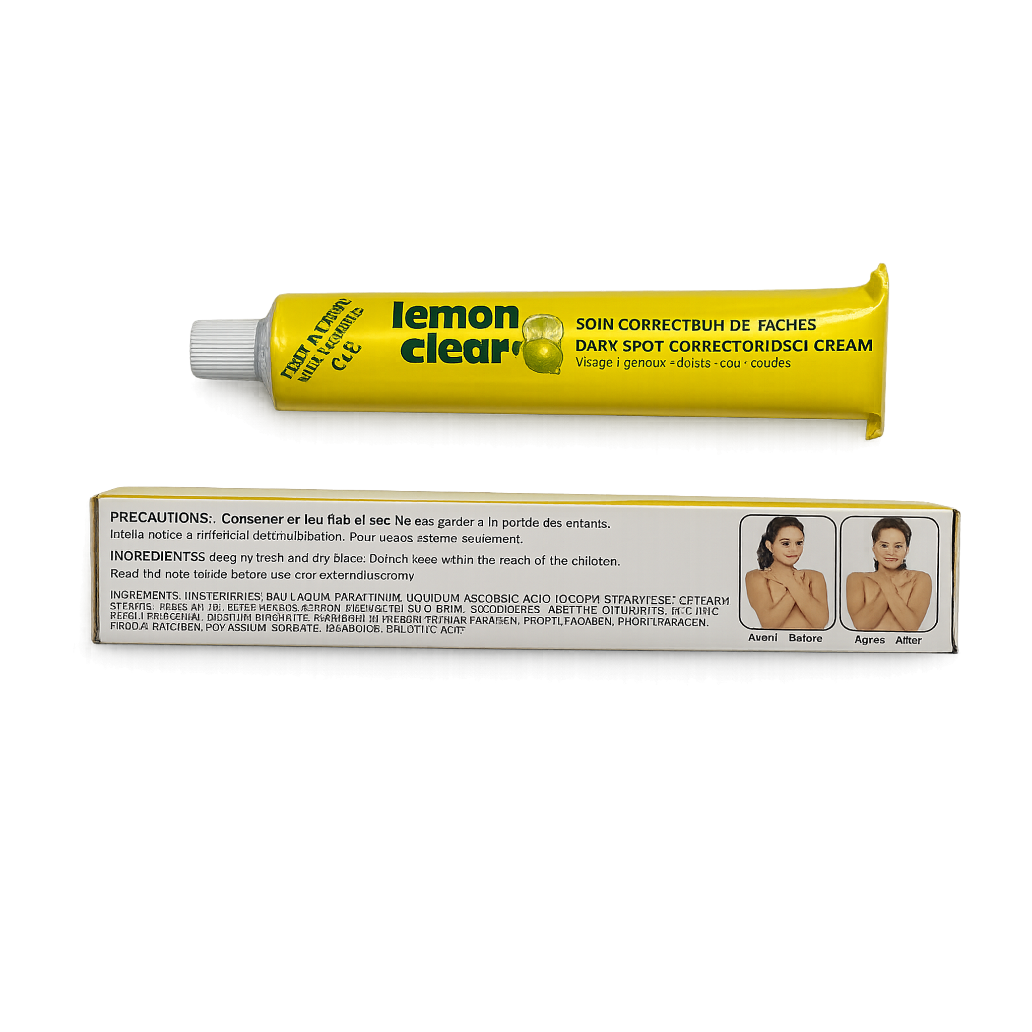 Lemon Clear Dark Spots Corrector Cream | Moisturizing Face Cream for Even-Looking Skin