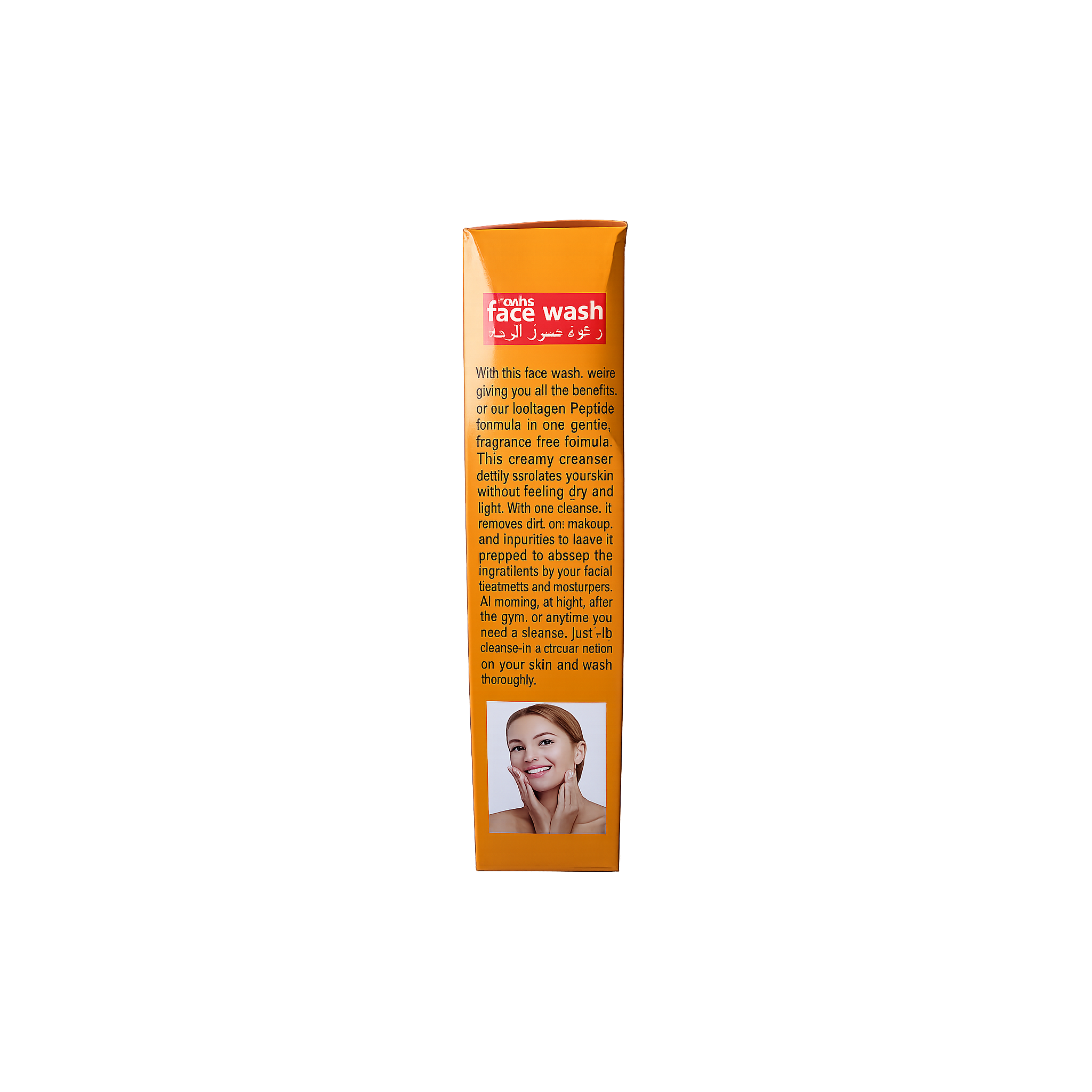 Miss Wendy Papaya & Collagen Facial Cleanser with Cleansing Brush