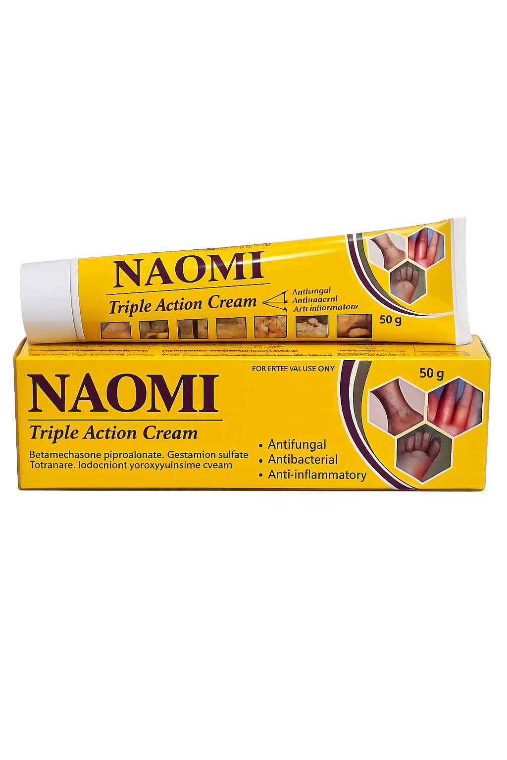 NAOMI Triple Action Cream 50g