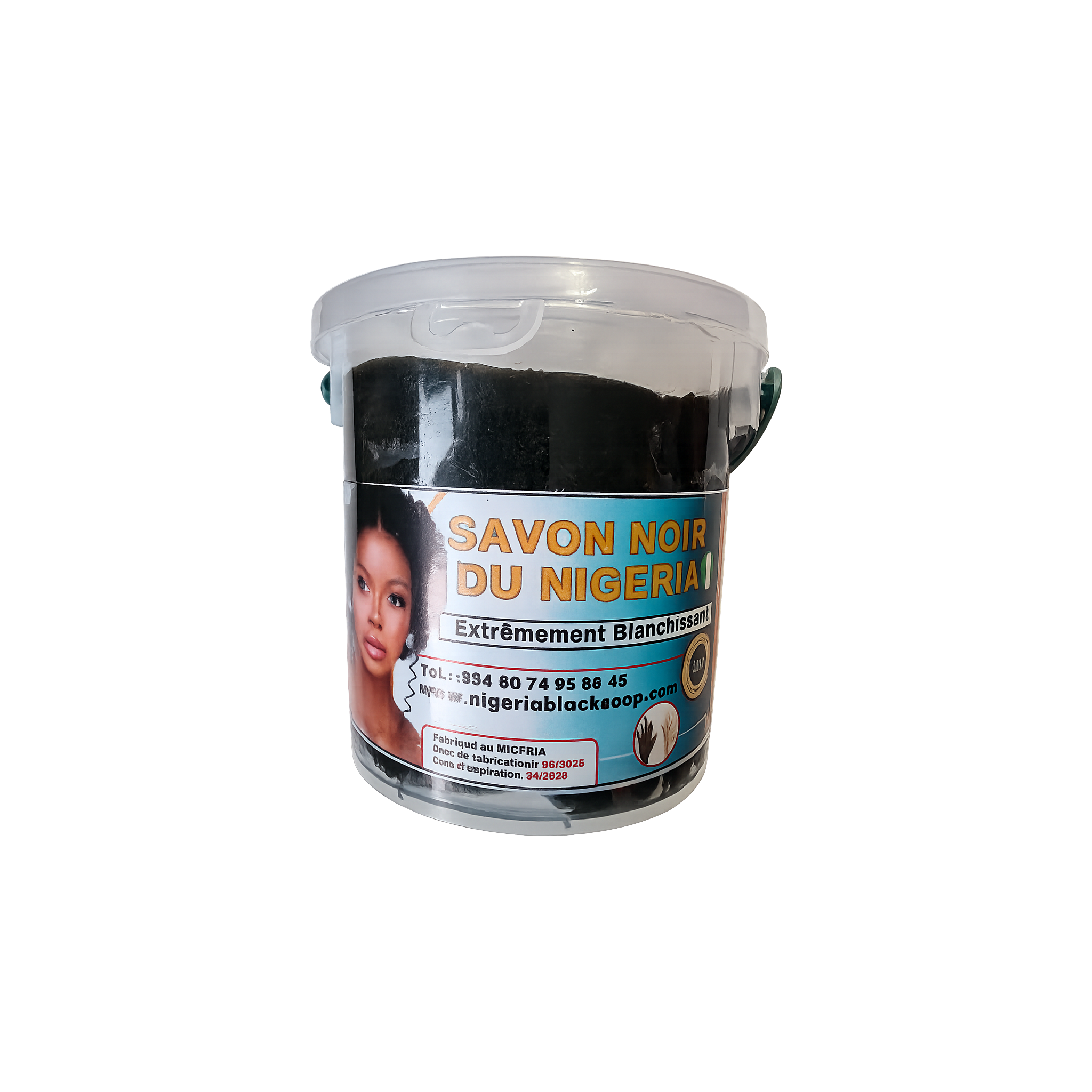 100% Natural Nigerian Black Soap | Traditional African Black Soap for Face & Body