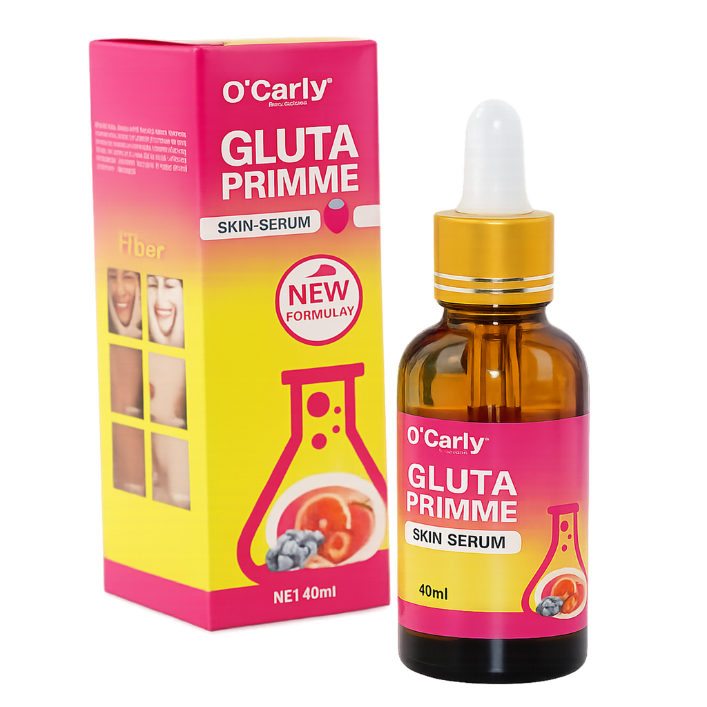 O'Carly Gluta Primme Skin Serum | Glutathione Brightening Serum for Dark Spots & Even Skin Tone – 40ml