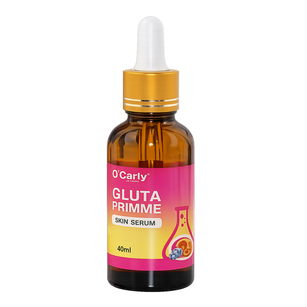 O'Carly Gluta Primme Skin Serum | Glutathione Brightening Serum for Dark Spots & Even Skin Tone – 40ml