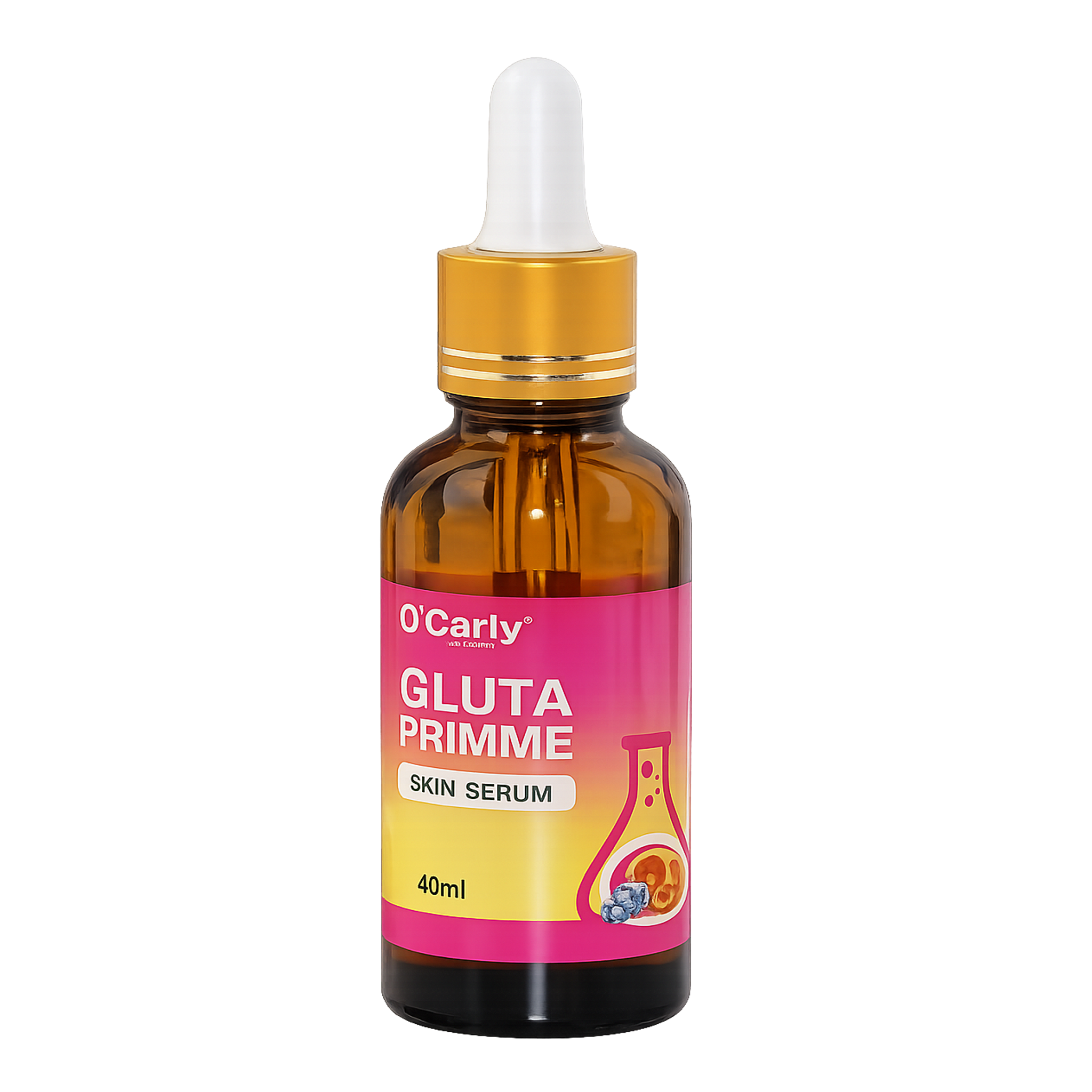 O'Carly Gluta Primme Skin Serum | Glutathione Brightening Serum for Dark Spots & Even Skin Tone – 40ml