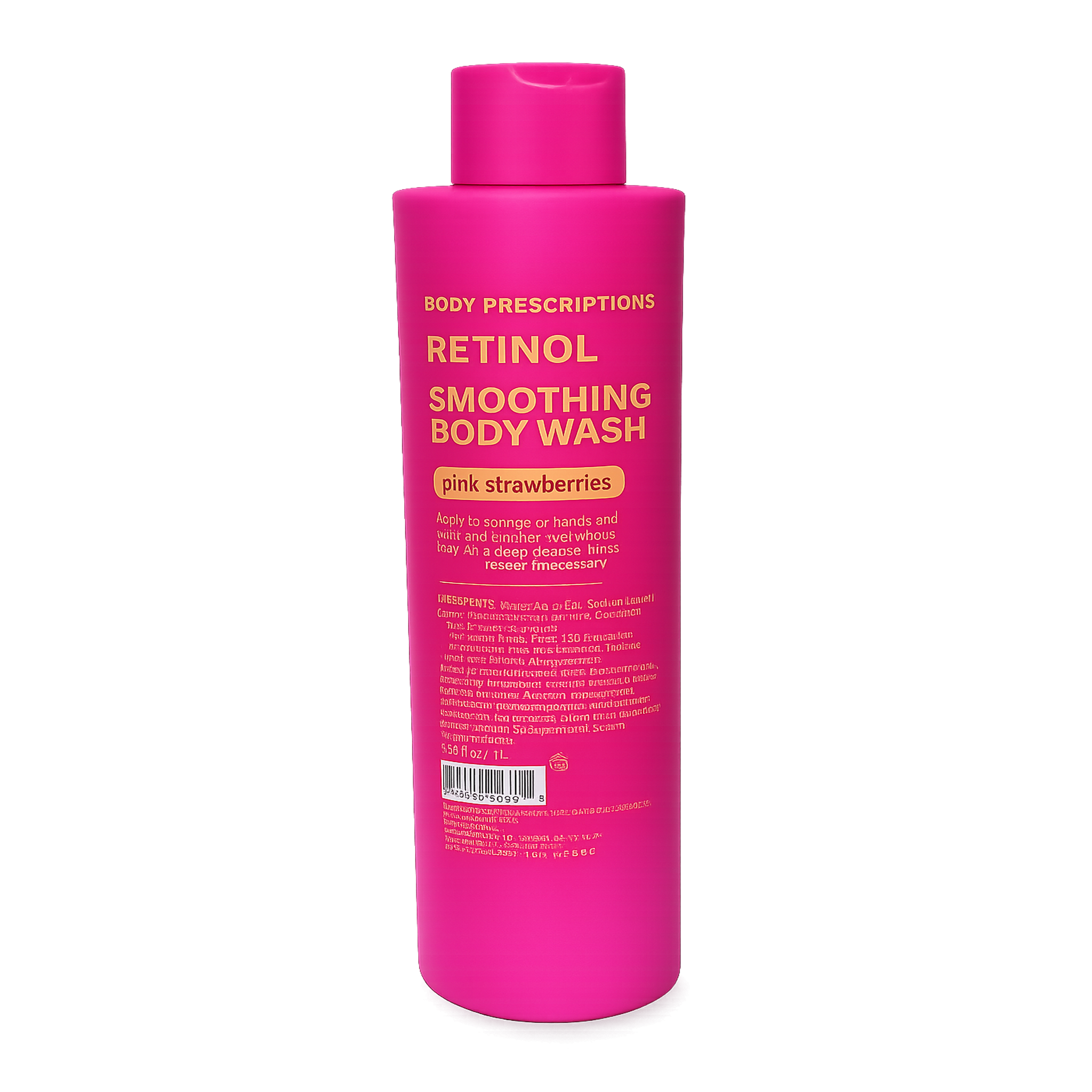 Pink Retinol Smoothing Body Wash 1000ml | Retinol Body Cleanser for Soft & Smooth Skin