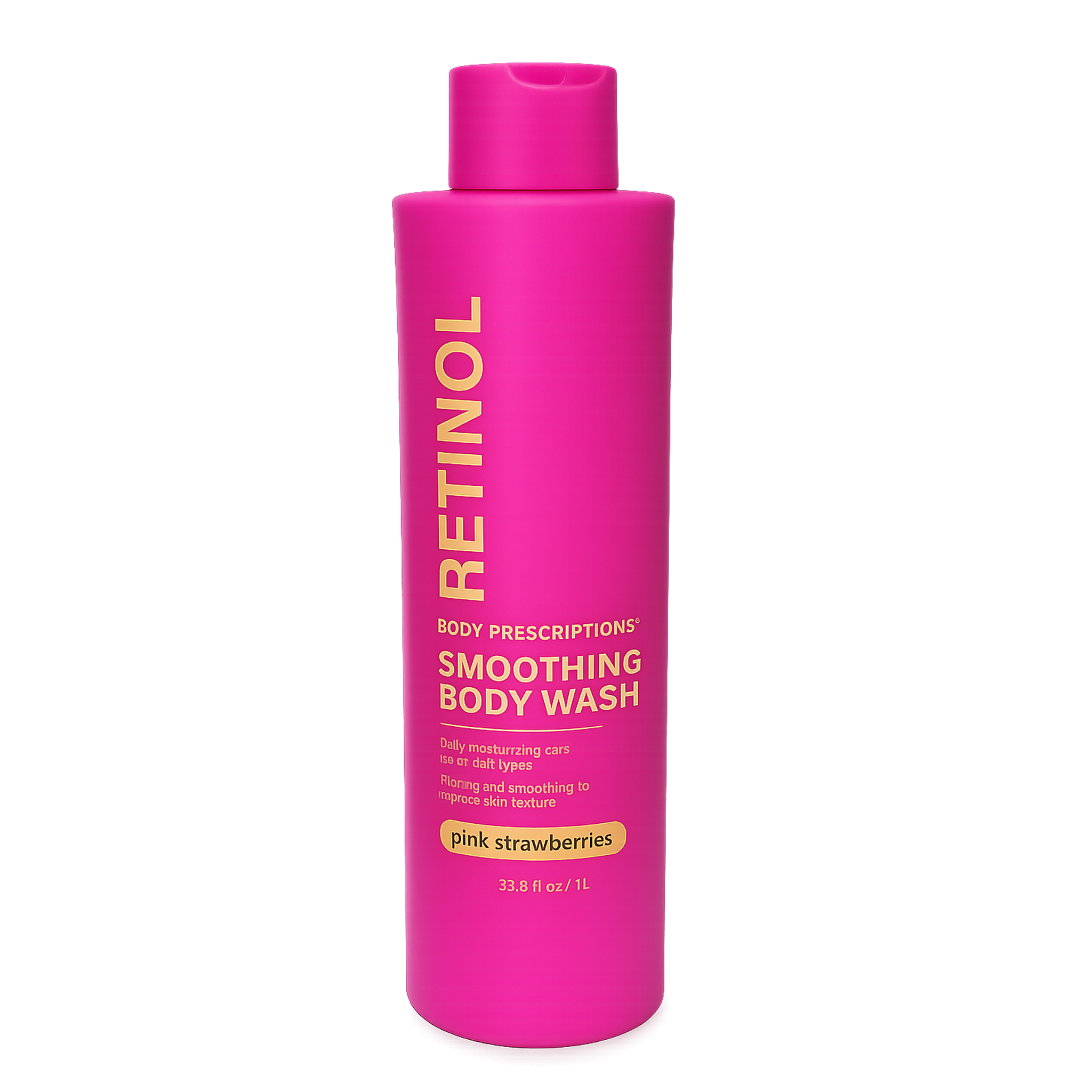 Pink Retinol Smoothing Body Wash 1000ml | Retinol Body Cleanser for Soft & Smooth Skin