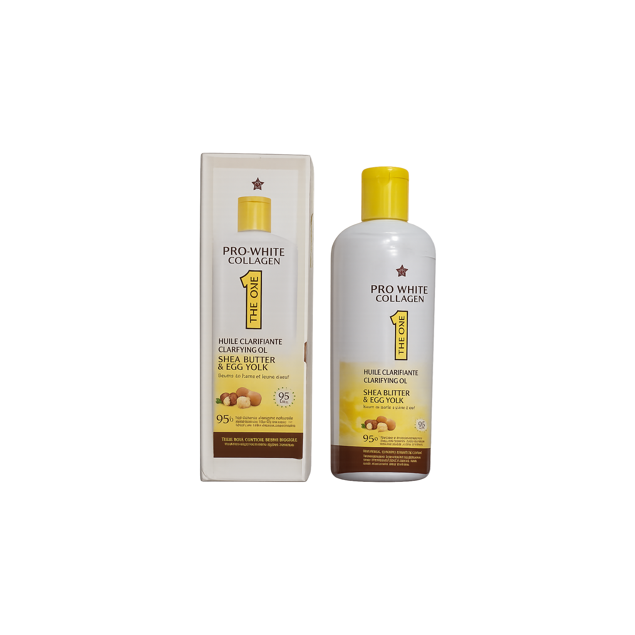 Pro-White Collagen Clarifying Body Oil | Hydrating Face & Body Oil 130ml