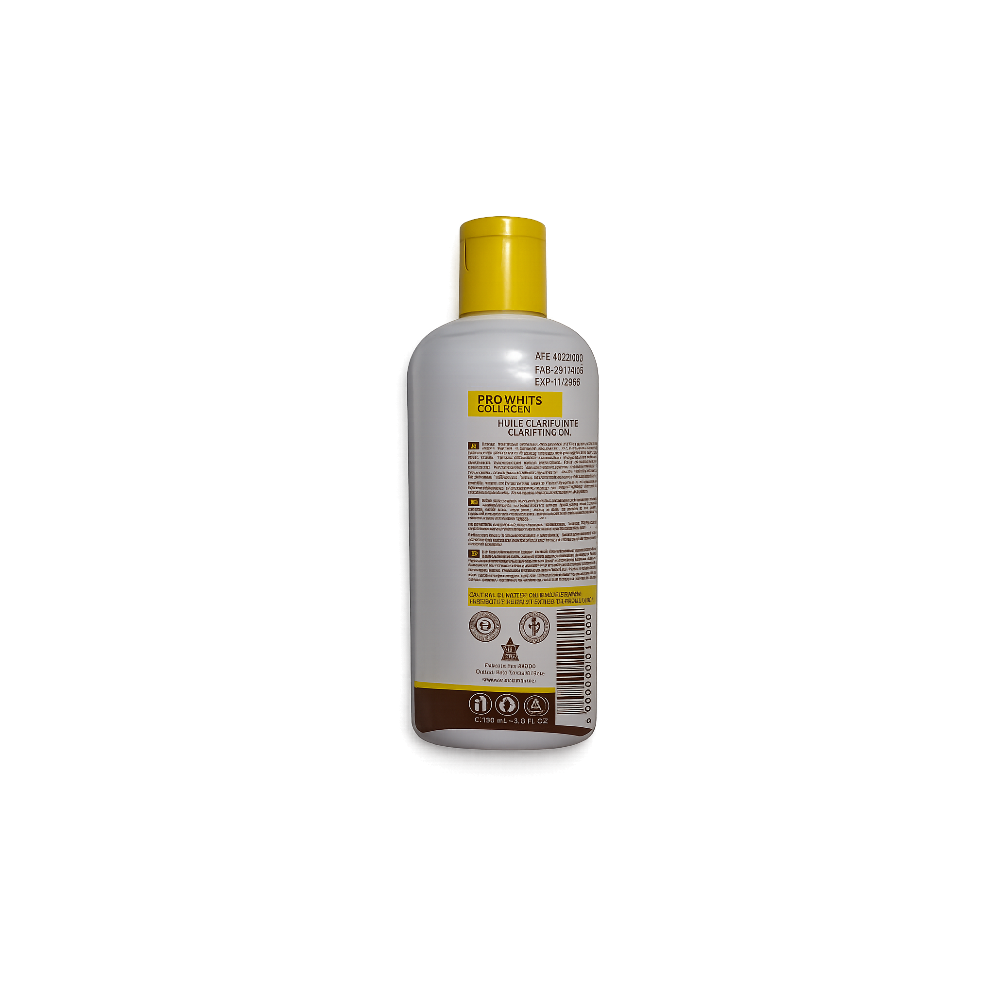 Pro-White Collagen Clarifying Body Oil | Hydrating Face & Body Oil 130ml