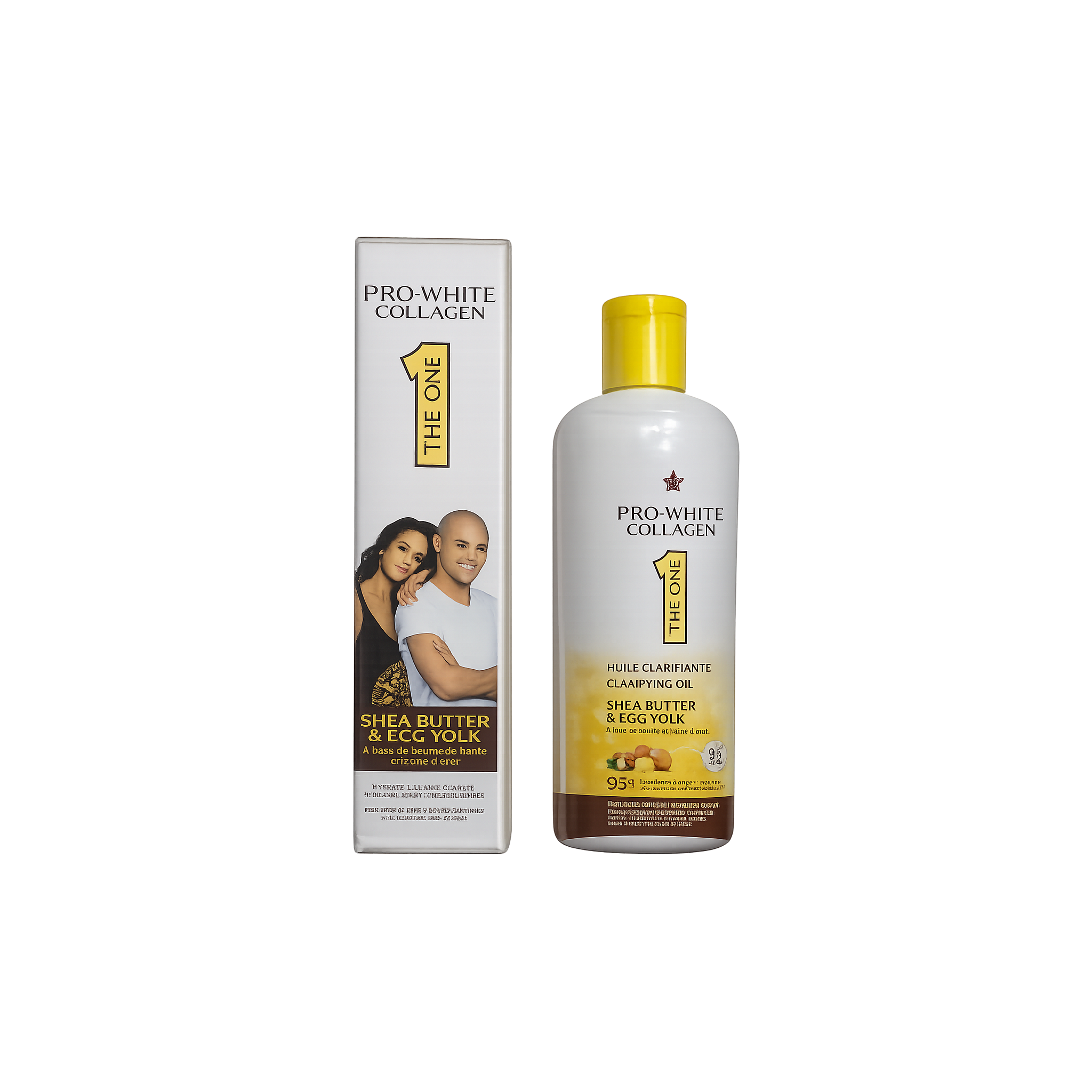 Pro-White Collagen Clarifying Body Oil | Hydrating Face & Body Oil 130ml