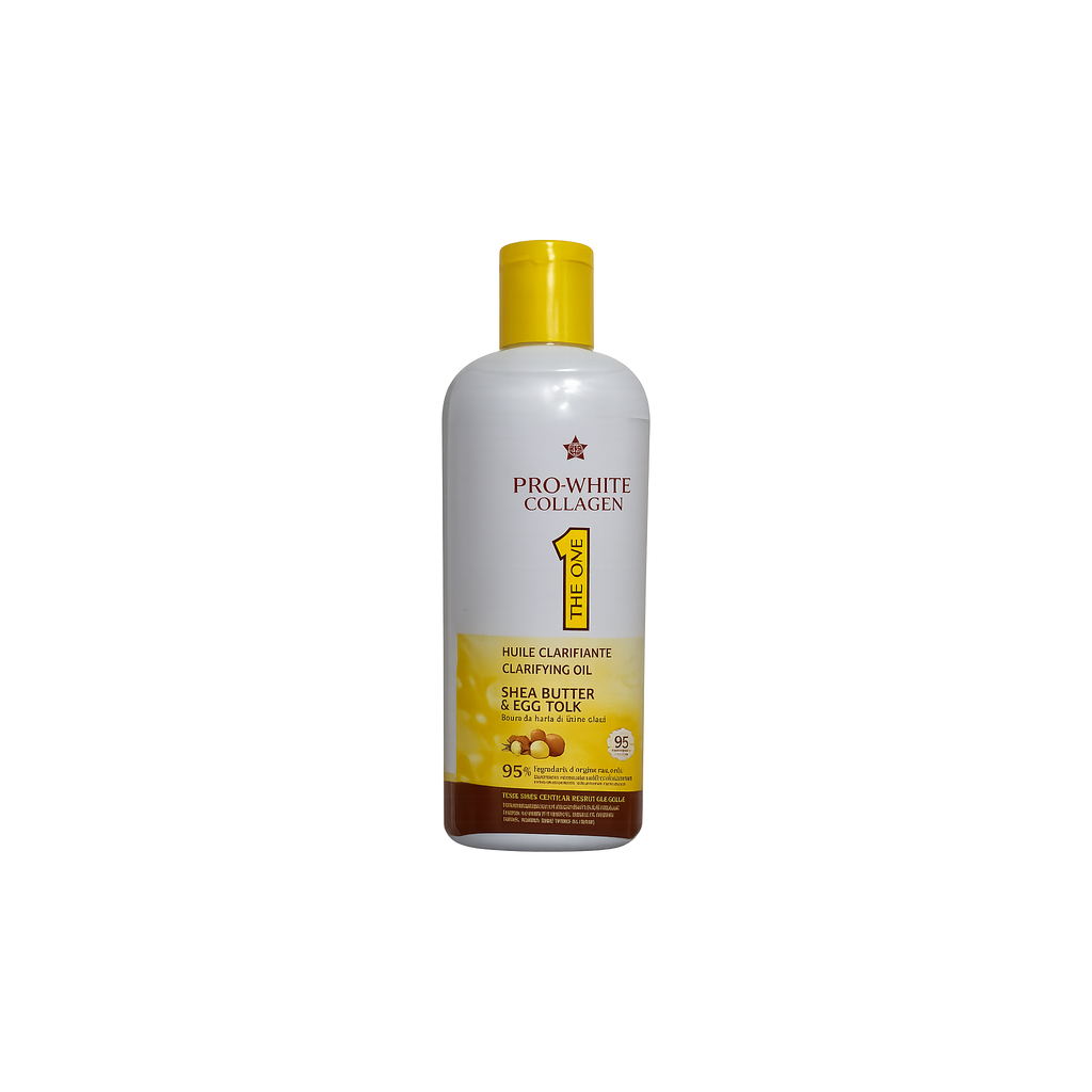 Pro-White Collagen Clarifying Body Oil | Hydrating Face & Body Oil 130ml