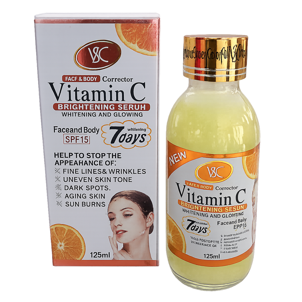 VSC Vitamin-C Brightening Serum 125ml | Dark Spot Corrector & Radiance Serum