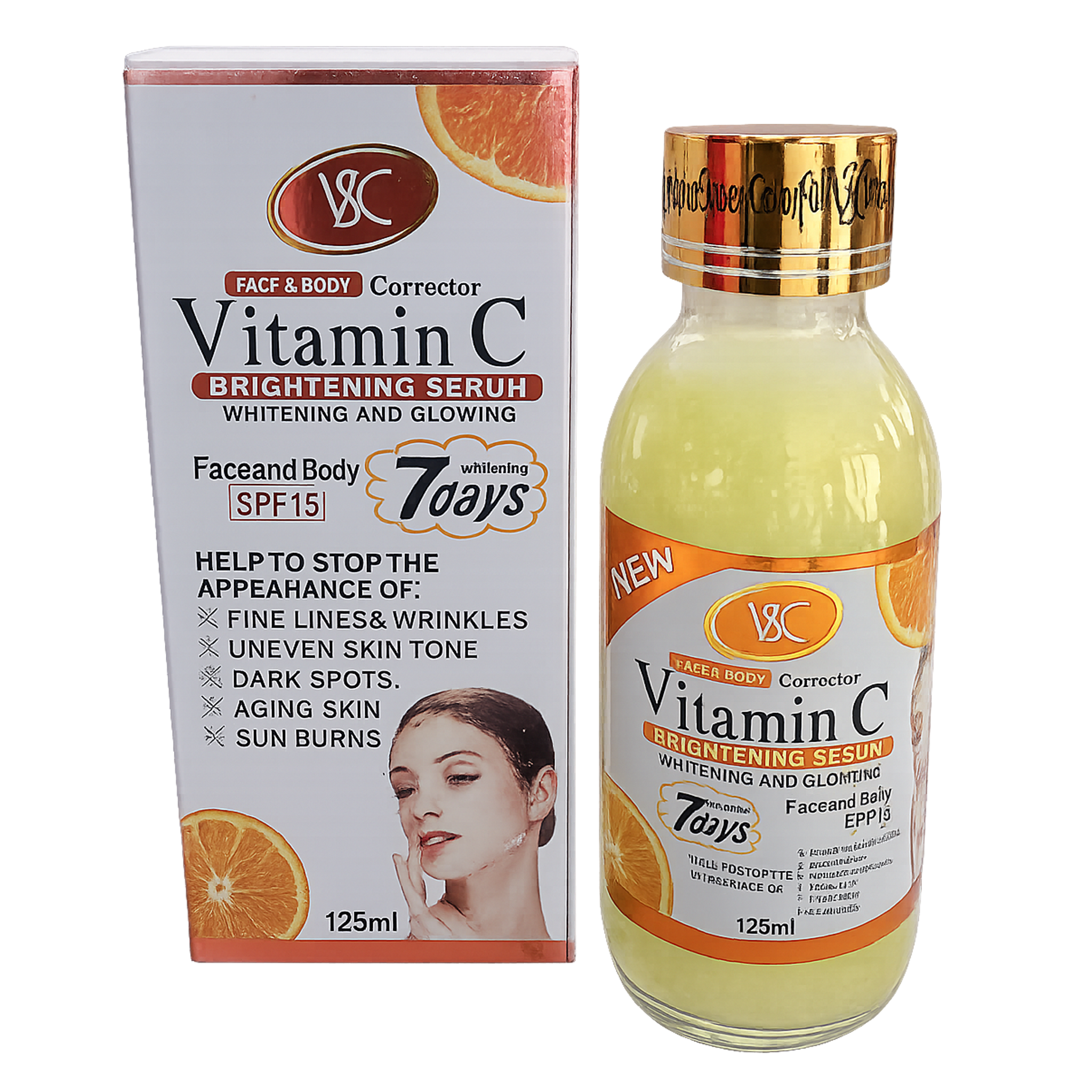 VSC Vitamin-C Brightening Serum 125ml | Dark Spot Corrector & Radiance Serum